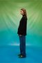 Women's Turtleneck Black T-Shirt - 3