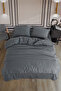 DELUXE Cotton Satin Double Boxed Duvet Cover Set | Satin Duvet Cover | Dowry Set | - 2