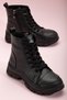 Girl's Boots with Zipper and Laces Comfortable Black Color Orthopedic New Season