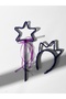 Sequin Sequin Crown and Star Wand for Girls - Purple - 4