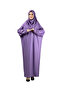 Prayer Dress Scarf Prayer Rug Rosary Set, Islamic Clothing Suit Ferace Turban Shawl - 2
