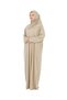 Elegant Prayer Dress and Turban Prayer Beads Set Hijab Shawl Muslim Clothing Abaya - 2