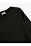 Oversize Basic Sweatshirt Long Sleeve Crew Neck Hooded - 3