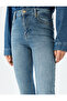 Low Waist Spanish Leg Slim Fit Button Pocket Jeans - Flare Jean - 5