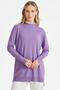 COLLAR RIFFER DETAILED KNITWEAR TUNIC LILA