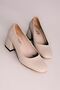 Modi Women's Heeled Shoes Blunt Toe-Cream - 2