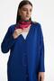 REVERSE SEWING DETAIL RAYON CARDIGAN SAX - 3