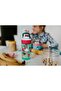 Lagoon Water Bottle with Spout Lid - 400 ML - Pink Flamingo - 6