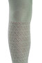 Girl's Cotton Baklava Patterned Pantyhose Green - 2