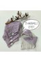 100% Cotton 8 Layers Muslin Fabric Set of 5 Baby Bibs/Mouth Wipes with Three Snaps - 3