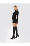 Rochie mini camisole cu cusătură inversă - 4