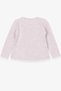Girl's Long Sleeve T-Shirt Friendship Themed 1.5-5 Years, Beige Melange - 2