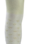 Girl's Cotton Heart Pattern Pantyhose Yellow - 2