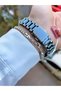 Milan Steel Cord 3 Atm Waterproof Women's Wristwatch + Bracelet with Gift - 8