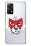 Redmi Note 11 Pro 5g Compatible Case 0.4mm Laser Cut Silicone Metro Dog