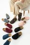 Eliza Felted Comfortable Warm Closed Front Winter Women's Daily Home and Outdoor Slippers - 6