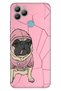 Gm 22 / Gm 22S Case 0.4mm Laser Cut Silicone Cover Fancy Style Pug