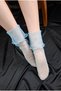 Salsa Ruffled Short Tulle Socks Turquoise - 6