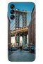 Samsung Galaxy A25 Compatible Case Silicone Patterned Illustrated Cover Brooklyn Bridge