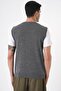 Men's V-Neck Regular Fit Knitwear Sweater Anthracite 25W2001 - 5