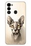 Spark 8C Case Silicone Moderna Patterned Sphinx Cat