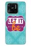 Xiaomi Redmi 10C Case Silicone Tioserisi Patterned Illustrated - Let It Be