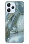 Xiaomi Redmi 12 Case with Camera Protection Silicone Patterned Illustrated Cover Carlo Marble