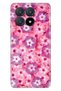 X6 Pro 5g Compatible Case Pictorial Printed Nano Silicone Floral Sss