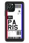 C21 Pro Case Silicone Patterned Illustrated Uv Cover Paris Airplane Ticket - 2