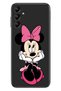 Samsung Galaxy A35 Compatible Case Silicone Patterned Illustrated Cover Minnie Character