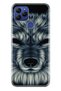 Gm 21 Compatible Case 0.4mm Laser Cut Silicone Cover Neon Wild Wolf