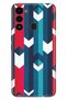 Spark 8C Case Silicone Moderna Patterned Blue Stripe