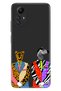 Xiaomi Redmi Note 12S Case Camera Protected Silicone Patterned Pictorial Cover Zebra Tiger Retro Compatible