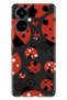 Camon 19 Pro Case Modern Design Silicone Patterned Ladybugs - 4