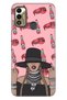 Spark 7t Compatible Case Tioserisi Illustrated Silicone Art Chili Girl
