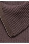 Flap Neckline Ribbed Dress - 7