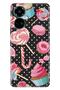 Camon 19 Pro Case Modern Design Silicone Patterned Cupcake Donut - 5