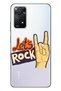 Xiaomi Redmi Note 11 Pro 5g Compatible Case 0.4mm Laser Cut Silicone Lets Rock