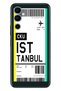 Pova Neo 2 Case Silicone Patterned Illustrated Uv Cover Istanbul Airplane Ticket - 2