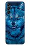 Case for Samsung Galaxy S24 Fe S24-Fe Phone Case Printed Blue Drawing Wolf