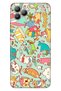 Gm 22 / Gm 22S Case 0.4mm Laser Cut Silicone Cover Food Story