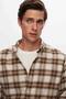 Ds Damat Comfort Khaki Plaid Shirt - 3