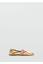 Round Toe Buckle Ballerinas - 3