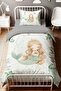 Sleeping Mermaid Patterned Single Baby Kids Bedding Set - 2