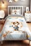 Astronaut Discovery Patterned Single Baby Kids Bedding Set