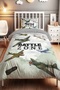 Battle Zone Patterned Single Baby Kids Bedding Set