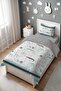 Drawing Safari Patterned Single Baby Kids Bedding Set - 3