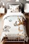 Cute Forest Animals Patterned Single Baby Kids Bedding Set - 2
