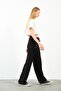 Clothing Women's Wide Leg Modal Sweatpants Black - 8