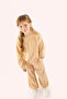Beige Girl's Sweatshirt - 2